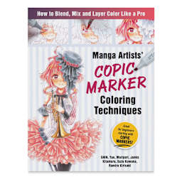 Manga Artists' Copic Marker Coloring Techniques, Cover