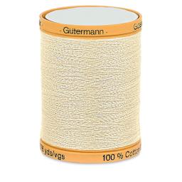 Gutermann Cotton Thread - Vanilla Cream, 876 yd Spool
