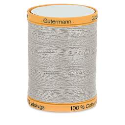 Gutermann Cotton Thread - Gray, 876 yd Spool