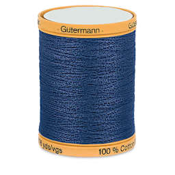 Gutermann Cotton Thread - Navy, 876 yd Spool
