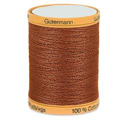 Gutermann Cotton Thread - Dark Brown, 876 yd Spool