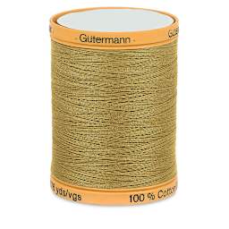 Gutermann Cotton Thread - Gold, 876 yd Spool