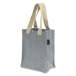 Harvest Import Recycled Canvas Tote - 10''H × 8''W × 5''D (Side of bag shown)