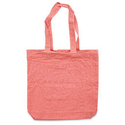 Harvest Import Washed Canvas Tote Bag - Pink, Front Pocket, back side