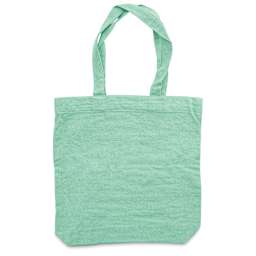 Harvest Import Washed Canvas Tote Bag - Green, Front Pocket, back side