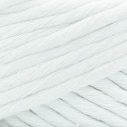 Lion Brand Mac-Re-Me Yarn - White, 77 yds, close-up