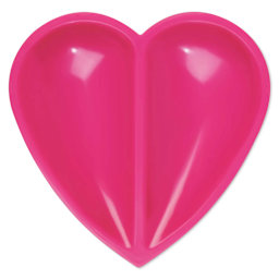  Prym Love Magnetic Pin Cushion Dish - Heart (two divided trays)