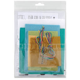 Design Works Zenbroidery Felt Applique Kits - Bird Silhouette (Back of packaging)