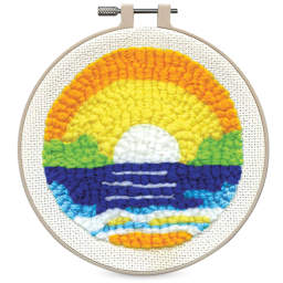 Design Works Yarn Punch Needle Kit - Sunrise