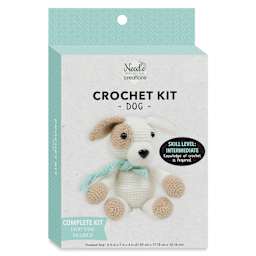Needle Creations Crochet Kit - Dog V2 front of packaging