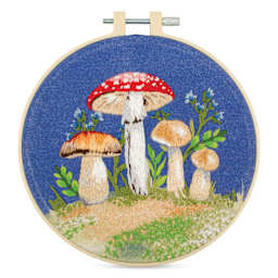 Needle Creations Embroidery Kit completed project