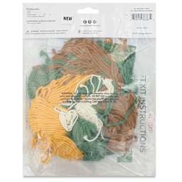 Needle Creations Macramé Flowers Kit, back of the packaging