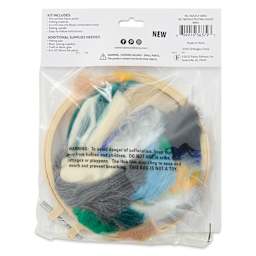 Needle Creations Needle Felting Kit - Bird, back of the packaging. 