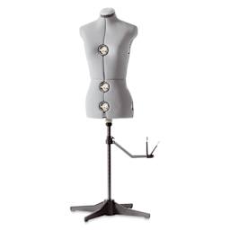 Singer Adjustable Dress Form - Medium/Large, Grey