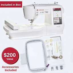 Singer SE9180 Sewing & Embroidery Machine contents