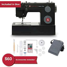 Singer Heavy Duty 4432 Sewing Machine contents