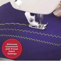 Eliminate Guesswork with Preset Stitch Settings