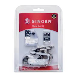 Singer Home Decor Presser Foot Kit, front of the packaging