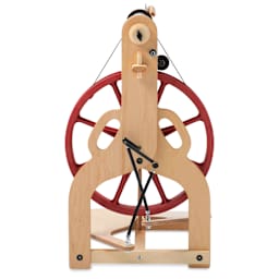 Schacht Ladybug Spinning Wheel, back