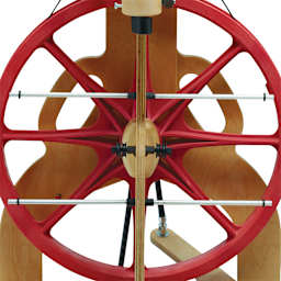 Schacht Ladybug Lazy Kate, close-up (spinning wheel not included)