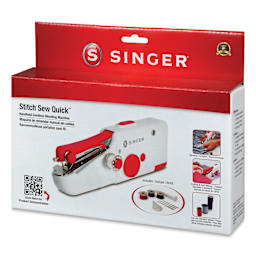 Singer Stitch Sew Quick Handheld Mending Machine front of packaging
