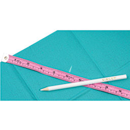 Singer Beginner's Sewing Kit - Set of 130 included soft tape measure and marking pencil on fabric