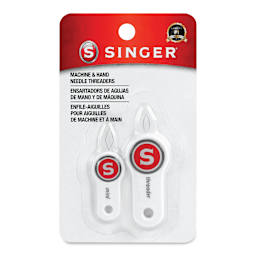 Singer Machine and Hand Needle Threaders - Pkg of 2, front of the packaging