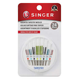 Singer Tapestry Needle Set, front of the packaging