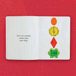 Circle Under Berry, book open 