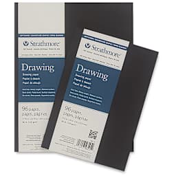 Strathmore 400 Series Drawing Art Journals - Two sizes of Journals shown stacked