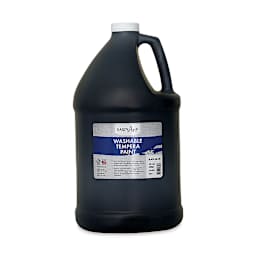 Handy Art Washable Paint - Black, 128 oz