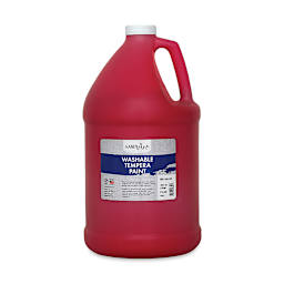 Handy Art Washable Paint - Red, 128 oz
