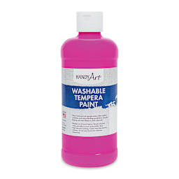 Handy Art Washable Paint - Magenta, 16 oz
