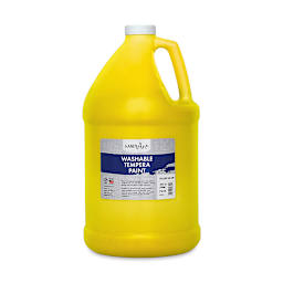 Handy Art Washable Paint - Yellow, 128 oz