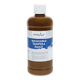 Handy Art Washable Paint - Brown, 16 oz