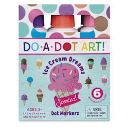 Do-a-Dot Art Markers - Scented Ice Cream Dreams, Outside of Packaging