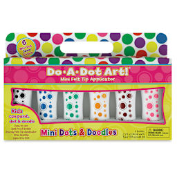 Do-a-Dot Art Markers - Mini Markers, Jewel Tones, Outside of Packaging