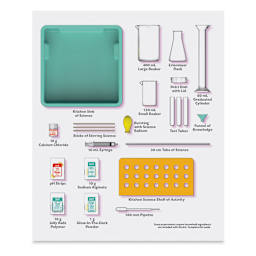 SmartLab Kitchen Science Lab Kit (set contents)