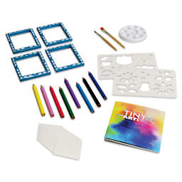 SmartLab Tiny Art Kit (contents, easel not shown)