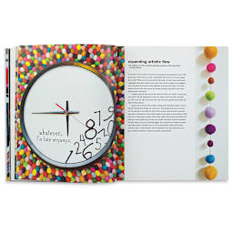 Expressive Flower Painting - Spread discussing Creative Flow
