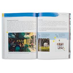 En Plein Air: Watercolor - Inside spread discussing Developing Techniques and Shadows

