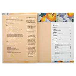 Paint Watercolor Flowers - Spread of Table of Contents