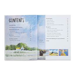 Beginner's Guide to Painting with Oil Pastels, Contents