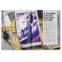 The Costume Making Guide - Inside spread starting chapter on How to Create and Finish a costume
