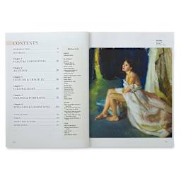 Foundations of Classical Oil Painting - Spread of Table of Contents
