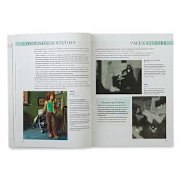 Foundations of Classical Oil Painting - Spread showing Composition and Value Studies

