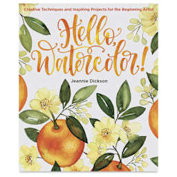 Hello, Watercolor! Activity Book, front cover