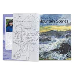 Ready to Paint in 30 Minutes: Mountain Scenes in Watercolour