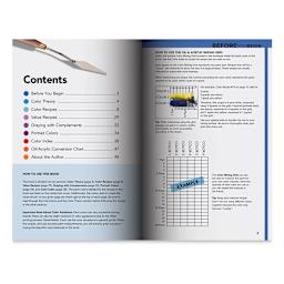 Color Mixing Recipes for Oil & Acrylic (Contents page)