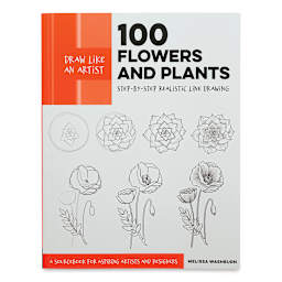 100 Flowers and Plants - Front cover of Book